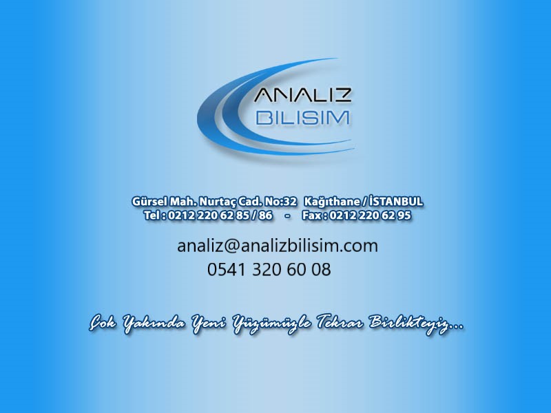 Analiz Bilişim Hizmetleri San.ve Tic.Ltd.Şti.